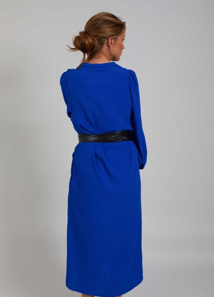 Coster Copenhagen, Dress with wide sleeves, electric blue